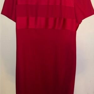 Talbots Vibrant Red Dress